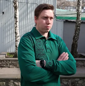 Прикольные футболки: Сорочка поло з довгим рукавом (зелена)